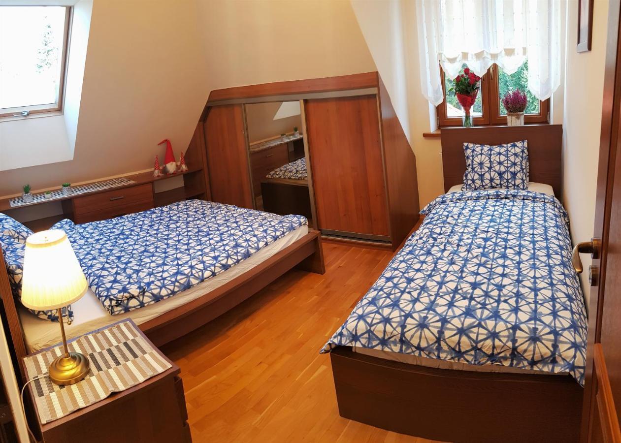 Apartament W Sercu Ustrzyk Apartment อุสชิกีดอลเน ภายนอก รูปภาพ